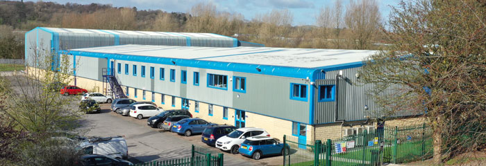 Photo of our principal factory (SGL1) in Nelson, Lancashire
